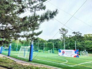 服部緑地公園のフットサルコート