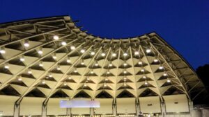 豊中市服部緑地公園にある野外音楽堂