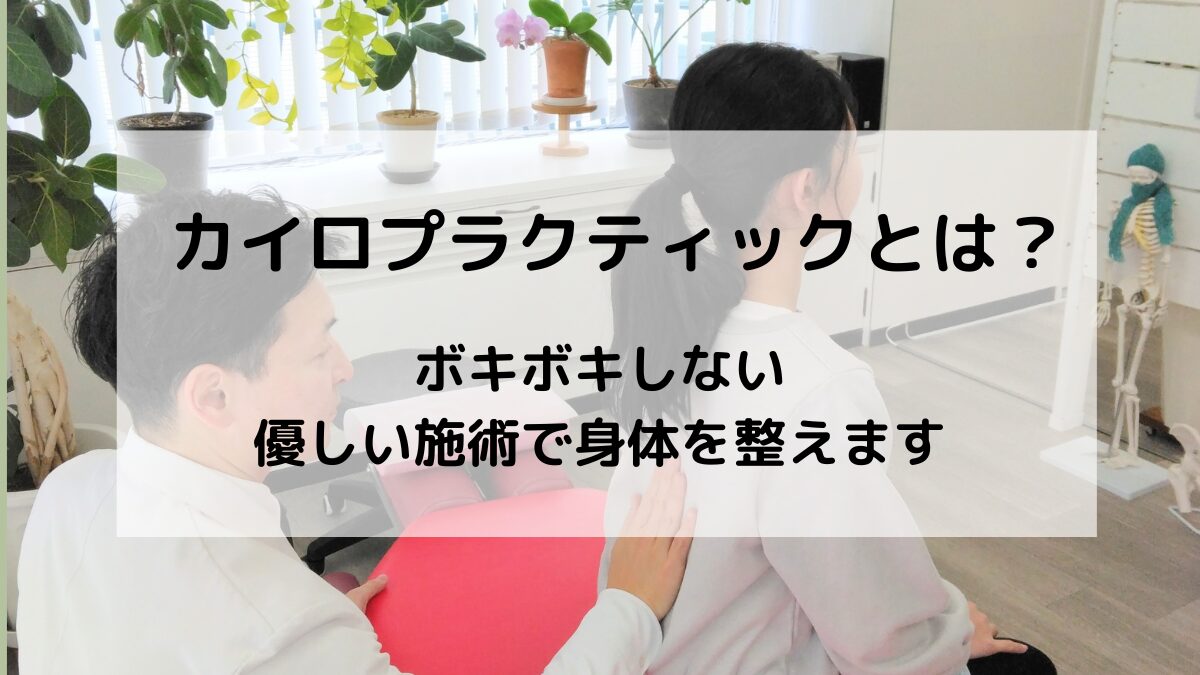 カイロプラクティックの基本的な考え方や、まほろばカイロプラクティックの施術について分かりやすくご紹介します。